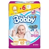 Miếng lót Bobby size Newborn 2 60 miếng (4-7kg)