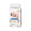 Bỉm tã dán Moony Natural size Newborn 63 miếng (dưới 5kg)