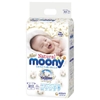 Bỉm tã dán Moony Natural size Newborn 63 miếng (dưới 5kg)