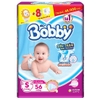 Tã dán Bobby size S 56 miếng cho bé 4 - 8 kg