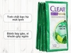 Dây dầu gội Clear mát lạnh bạc hà 60g (10 gói x 6gr)