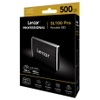 Ổ cứng di động Lexar SSD Portable 500GB SL100 Pro - USB 3.1 Gen2 Type-C (LSL100P-500RB)