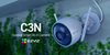 Camera ngoài trời không dây EZVIZ C3N wifi 2.0 Megapixel, ghi hình màu ban đêm, tích hợp AI phát hiện người