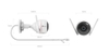 Camera wifi ngoài trời EZVIZ CS-CV310-(A0-1B2WFR) 2.0 Megapixel 1080P ( C3W (2.8mm)