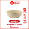 Tô Nhựa Melamine màu Nâu Đá Superware