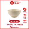 Tô Nhựa Melamine màu Nâu Đá Superware