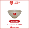 Tô Nhựa Melamine màu Nâu Đá Superware