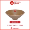 Tô Nhựa Melamine Màu Đất Tối Superware