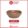 Chén Chấm Melamine Màu Đất Tối Đa Dạng Kiểu Dáng SUPERWARE