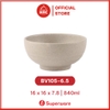 Tô nhựa Melamine màu Nâu Sáng Nhám SUPERWARE