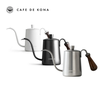 Ấm bình rót nước nóng pha cà phê bằng inox , cán gỗ Cafede Kona, ấm rót nước cổ ngỗng