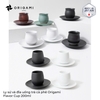Ly sứ và đĩa uống trà cà phê Origami Flavor Cup 200ml