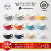 New 2024 Ly sứ Origami Latte Bowl 250ml uống trà cà phê