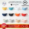 New 2024 Ly sứ Origami Cappuccino Bowl 170ml uống trà cà phê
