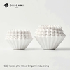 Giấy lọc hình tròn Wave cho phễu kalita 155 185 ORIGAMI