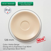 Đĩa sứ Origami Espresso Saucer 128mm