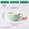 New 2024 Ly sứ Origami Cappuccino Bowl 170ml uống trà cà phê