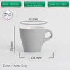 Ly sứ Origami Cappuccino Cup 180ml uống trà cà phê