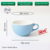 New 2024 Ly sứ Origami Cappuccino Bowl 170ml uống trà cà phê