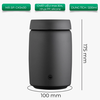 Hũ lọ inox 304 hút chân không bảo quản thực phẩm Cafede Kona