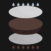 Giấy lọc cà phê hình tròn pha moka, cold drip, espresso