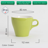 Ly sứ Origami Latte Cup 250ml uống trà cà phê