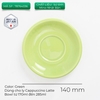 Đĩa sứ Origami Cappuccino Latte Bowl Saucer 140mm