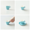 Ly sứ Origami Espresso Cup 90ml uống trà cà phê