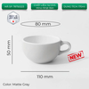 New 2024 Ly sứ Origami Cappuccino Bowl 170ml uống trà cà phê