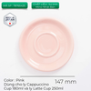 Đĩa sứ Origami Cappuccino Latte Cup Saucer 147mm