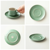 Ly đĩa sứ ORIGAMI Flare Coffee Cup Saucer 200ml