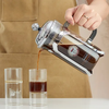 Bình pha French Press jinmeila thuỷ tinh khung inox 304 dung tích 350 600 800 1000ml