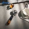 Tay cầm espresso không đáy vân gỗ tư nhiên FEEPIE