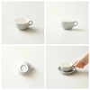 New 2024 Ly sứ Origami Cappuccino Bowl 170ml uống trà cà phê