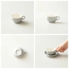 New 2024 Ly sứ Origami Cappuccino Bowl 170ml uống trà cà phê