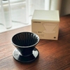 Phễu Pour over V60 01 sứ Hasami Nhật Bản Cafede Kona