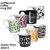 Ly NotNeutral LINO Coffee Mug cốc sứ in hình 300ml