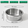 Giỏ lọc cà phê espresso basket Feepie GOW lốc xoáy inox 304