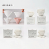 Giấy lọc hình tròn Wave cho phễu kalita 155 185 ORIGAMI