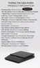 Cân điện tử Felicita Parallel cho pha chế cân cà phê đồ uống có đếm giờ pin sạc - Black Plus