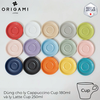 Đĩa sứ Origami Cappuccino Latte Cup Saucer 147mm