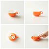 New 2024 Ly sứ Origami Cappuccino Bowl 170ml uống trà cà phê