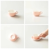 New 2024 Ly sứ Origami Cappuccino Bowl 170ml uống trà cà phê