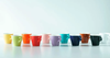 Ly sứ Origami Latte Cup 250ml uống trà cà phê