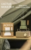Bình pha cà phê Cactus Moka Pot nhôm AOKKA