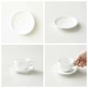 Đĩa sứ Origami Cappuccino Latte Bowl Saucer 140mm