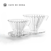 Phễu pha lọc cà phê V60 Cafede Kona nhựa PCTG