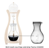 Bình thuỷ tinh hứng cà phê tháp cold drip Tiamo HG6333 mã HG6356 2000ml có vạch