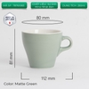 Ly sứ Origami Latte Cup 250ml uống trà cà phê