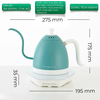 Ấm đun rót cà phê Brewista Artisan 600ml Gen 3 Pro 1500w Aqua